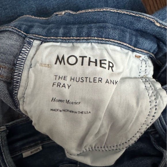 MOTHER The Hustler Ankle Fray Home Movies Wash 29 - Picture 4 of 7